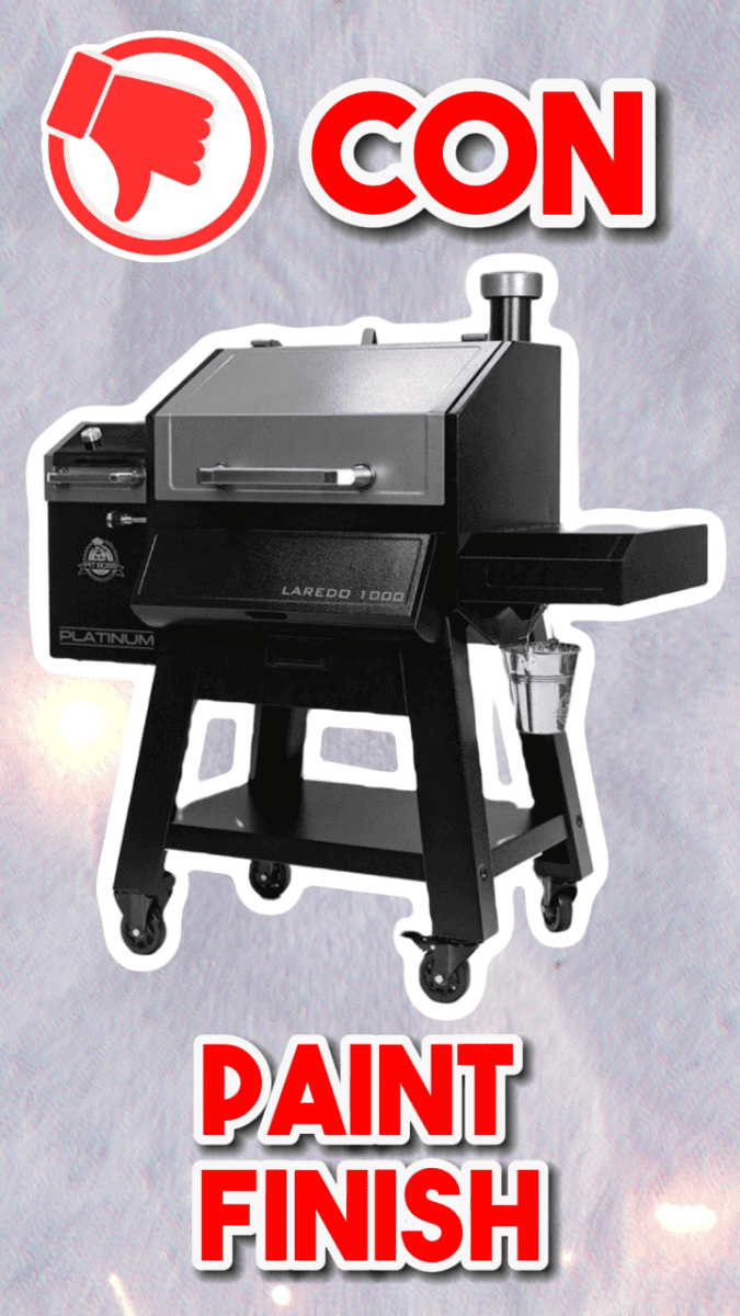 Pros & Cons Pit Boss Platinum Laredo 1000