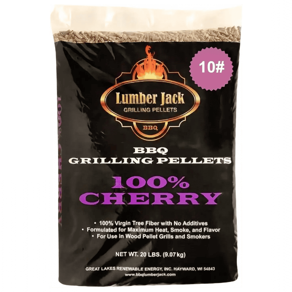 Lumber Jack Cherry Hardwood BBQ Pellets (20 Lbs)