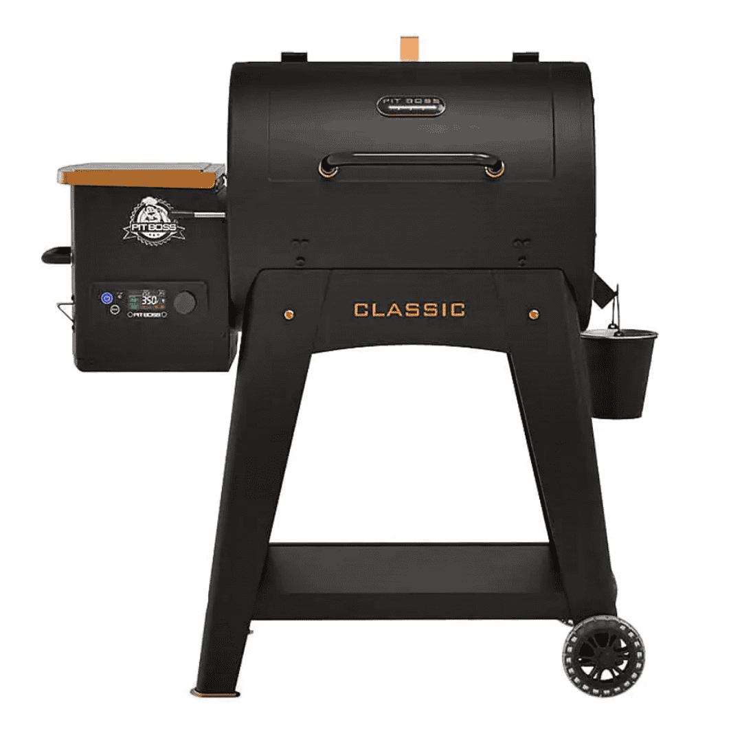 Copertura Impermeabile Per Griglia A Pellet Pit Boss Classic Onyx PB700NX – Tessuto 600D Con Cordoncino – Adatta Anche Per Weber Searwood 600