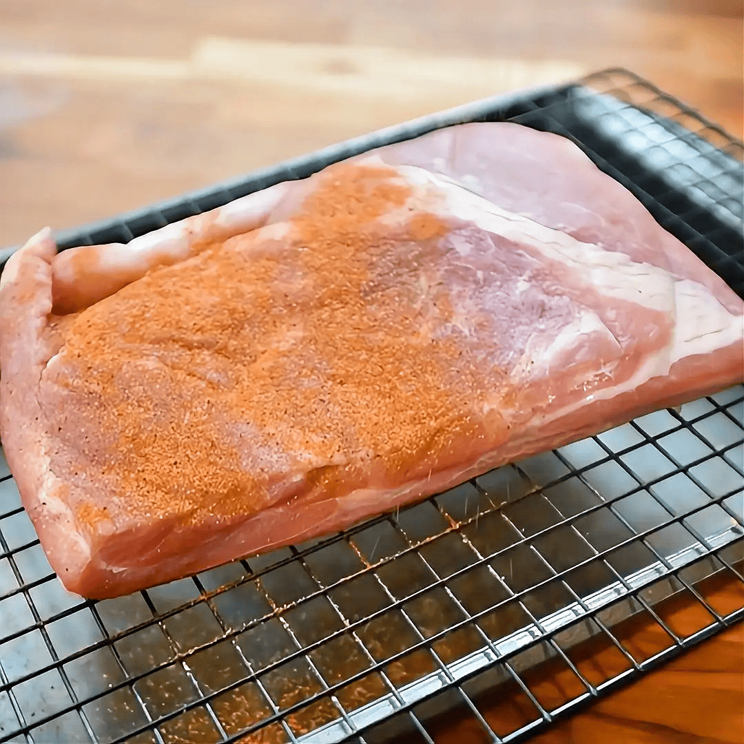 10 Steps To A Delicious Pork Belly Eggs Benedict Breakfast